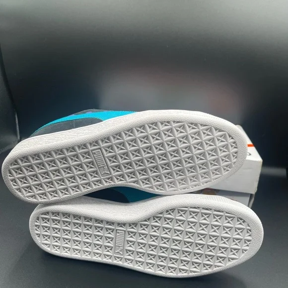 Puma Sneakers in Black with Purple and Blue - Picture 6 of 8